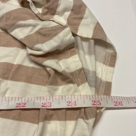 Torrid Midi Super Soft Dolman Sleeve Knit Dress Pockets Plus Size 4 4X Striped - Picture 8 of 9